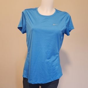 Nike Bright blue Dri fit athletic tee